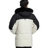 Adidas Fur Hooded Down Jacket With Logo Print Unisex Outerwear HR5231