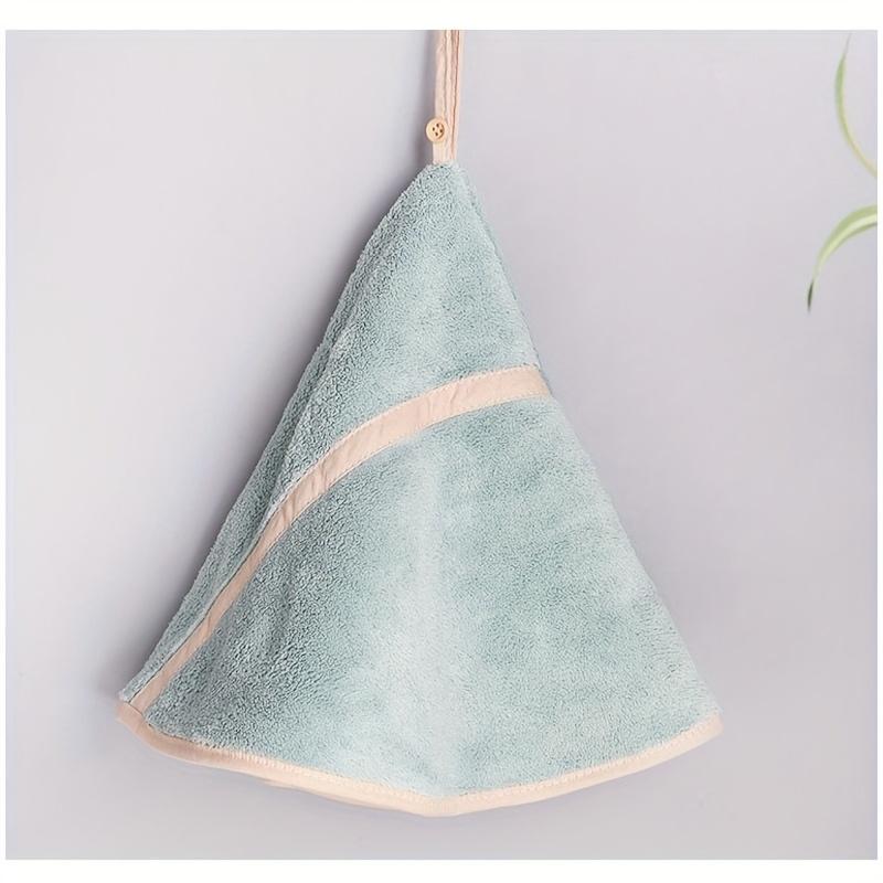 4 Piece Coral Fleece Multi Purpose Towel Set, Bathroom Hand Towels, Kitchen Towels, Ultra Soft and Absorbent