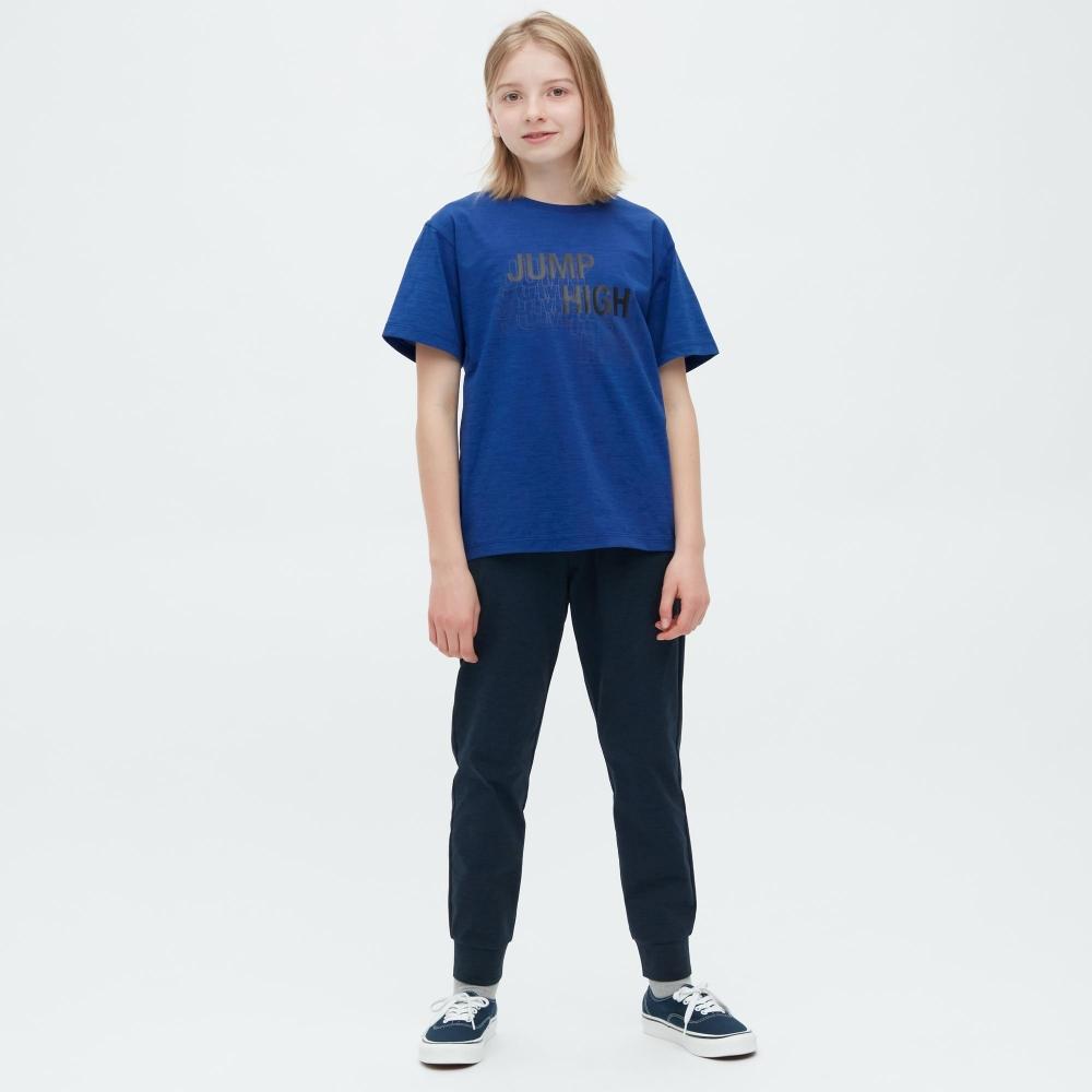 

UNIQLO JAPAN KIDS Ultra Stretch Dry EX Футболка с круглым вырезом и короткими рукавами