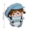 Little Painter Doll Clothes Outfit Cowboy Hat Doll Clothes Set  10cm Cotton Doll