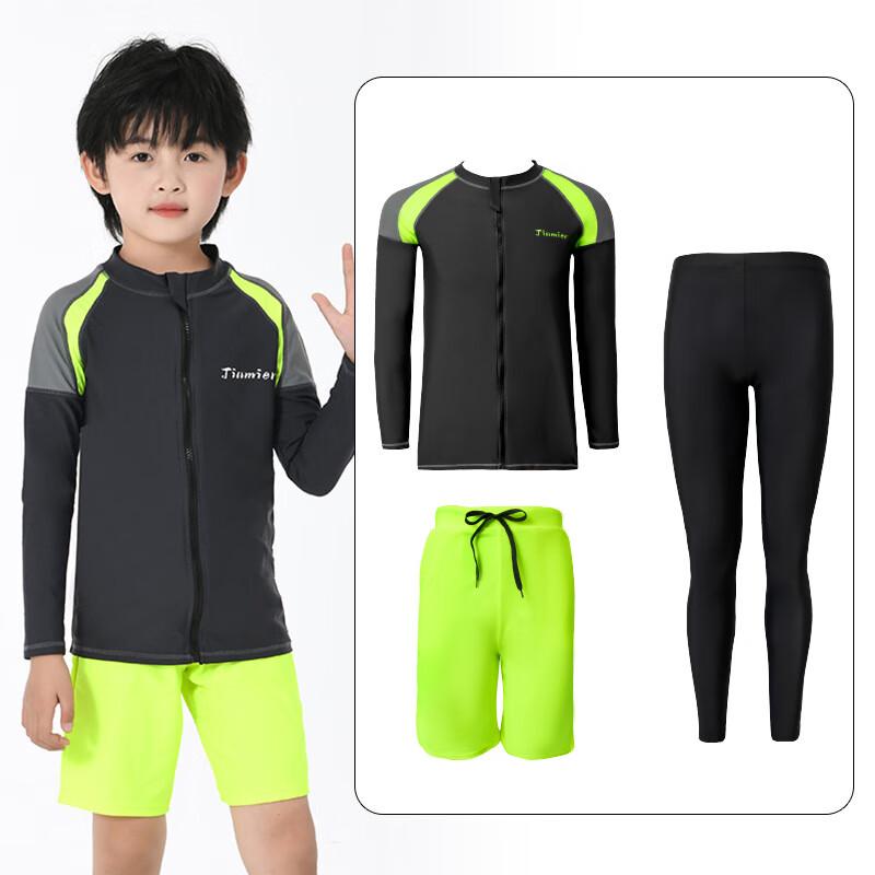 Girls' Long Sleeve Rash Guard Swim Set