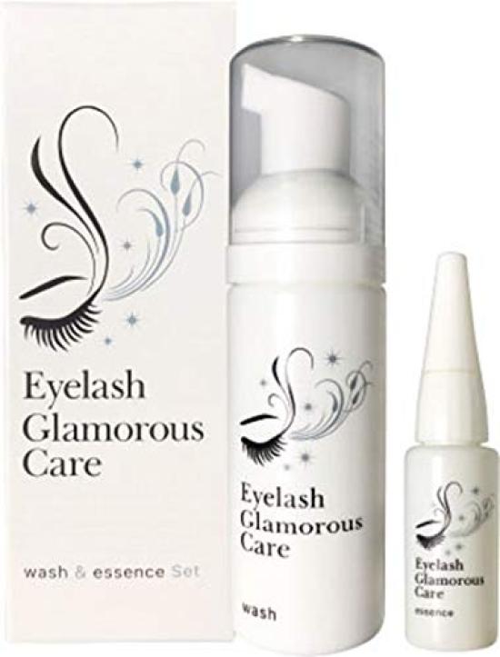 Nippon Chemicos Eyelash Glamorous Care and Eyebrow Wash 50ml Essence 10ml Beauty Serum Clear Set Essence Co., Ltd. (Eyelash Care) & +