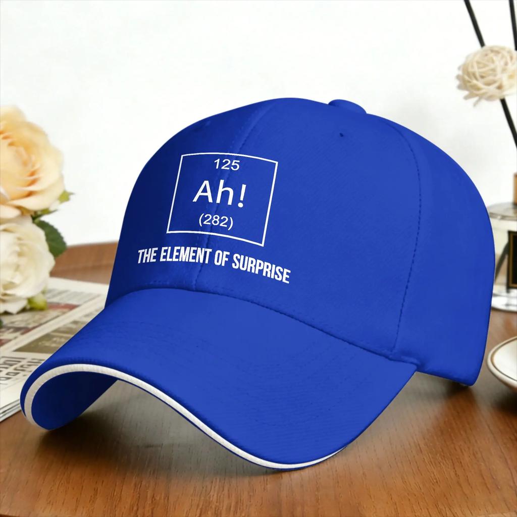 Ah The EleUnisext Of Surprise Humor Sandwich Hats Adult HipHopBaseball Caps Hat Adjustable Polyester Cap Wholesale New Hat