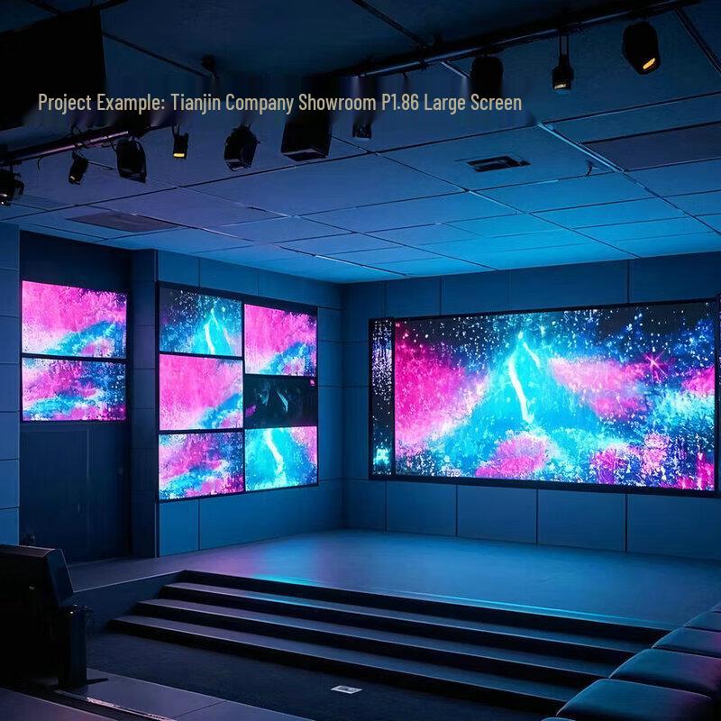 Detian P2.5 High Refresh Full-Color LED Display Panel CN plug (adapter included)