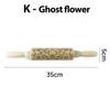 3D Pattern Flower Snowflake Rattan Wooden DIY Baking Tools Laser Engraved Christmas Embossed Rolling Pins Cookie Mold 2025