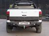Reinforced Rear Bumper Dakar Black, for Sensor, with Backlight for Ford Ranger 2011-2022