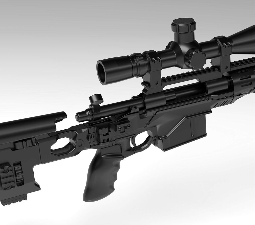 Tomytec Little Armory LA063 XM2010 Type Plastic Model 312086
