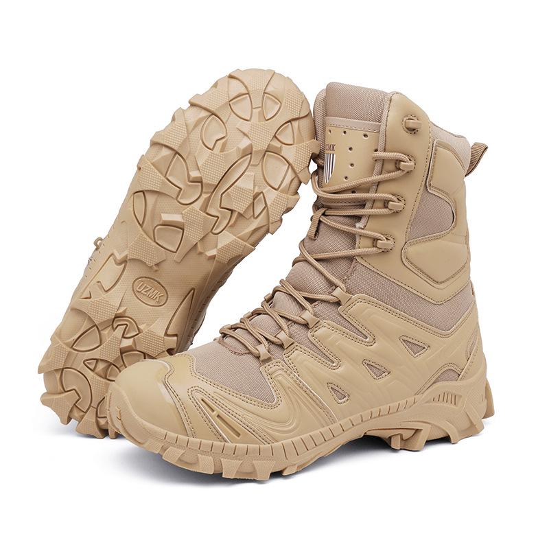 2024 Leichte rutschfeste Herren Outdoor High-Top Kampfstiefel