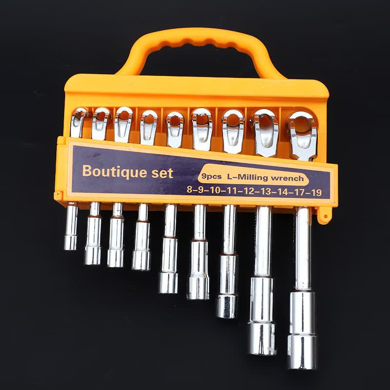9-Piece L-shaped Hex Wrench Set