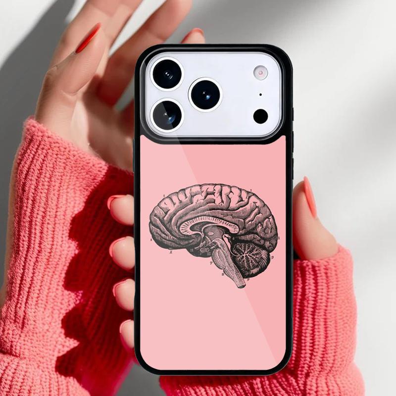 Medical Human Anatomy Phone Case for iPhone 17 Air 16e 15 14 13 Pro Max Back Cover for 12 11 Pro Coque