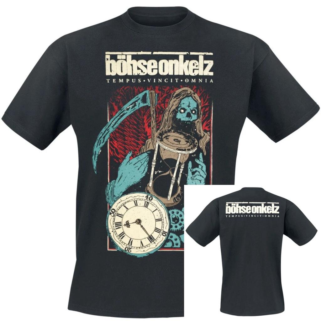 Top Bhse Onkelz Graphic Cotton Band Tshirt Unisex Summer Short Sleeve Fashion Brand Tee Luxury Casual Vintage Tees