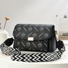 Texture temperament shoulder bag new printed versatile messenger bag commuter casual women's bag