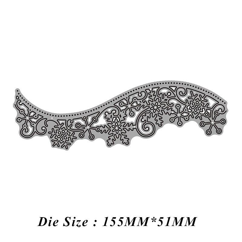 Snowflake Lace Metal Cutting Dies Carbon Steel Cutting Die DIY Scrapbooking  Paper Cutting Die