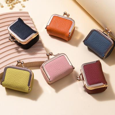 Portofel Mini Yousheng Organizator Bijuterii Compact Cutie Depozitare Inele Cercei Coliere Închidere cu Clips Retro Piele Sintetică Etui de Călătorie pentru Bijuterii