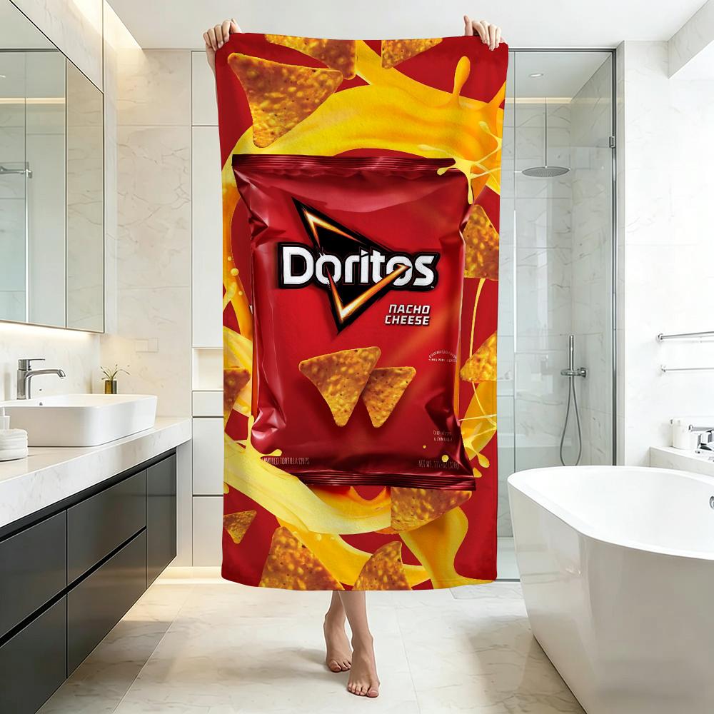 Crunchy-DoritosS Towel Five-Star Hotel Quality Eco-Friendly Ultra Soft Thick Towels & Beach Towels
