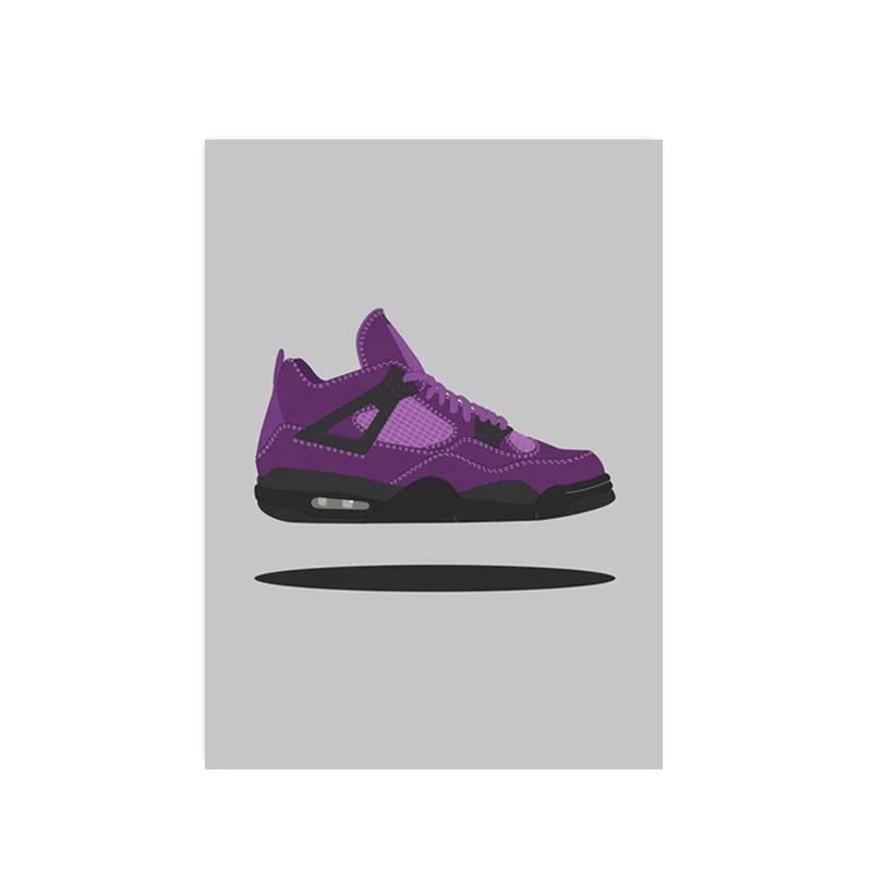 Fashion Sport Shoes Sneakers Posters And Prints Canvas Painting Nordic Wall Art Pictures for Living Room Home Decoration