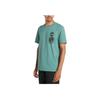 Timberland Tree Logo Graphic Print Comfortable Soft Breathable Short Sleeve T-Shirt Men T-Shirts Blue Green A2QJ3-CL6