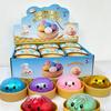 Heiß 6 Stile Glitzer Knödel Glitzer Knödel Squishy mit Box Knödel Sensorisches Quetschspielzeug zur Stressbewältigung Spielzeug