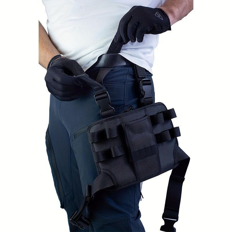 Tool Bag Belt Work With Belt Clip Leg Tool Pouch Tactical Waist Bag Electrician Tool Holder Pocket For Men Maintenance