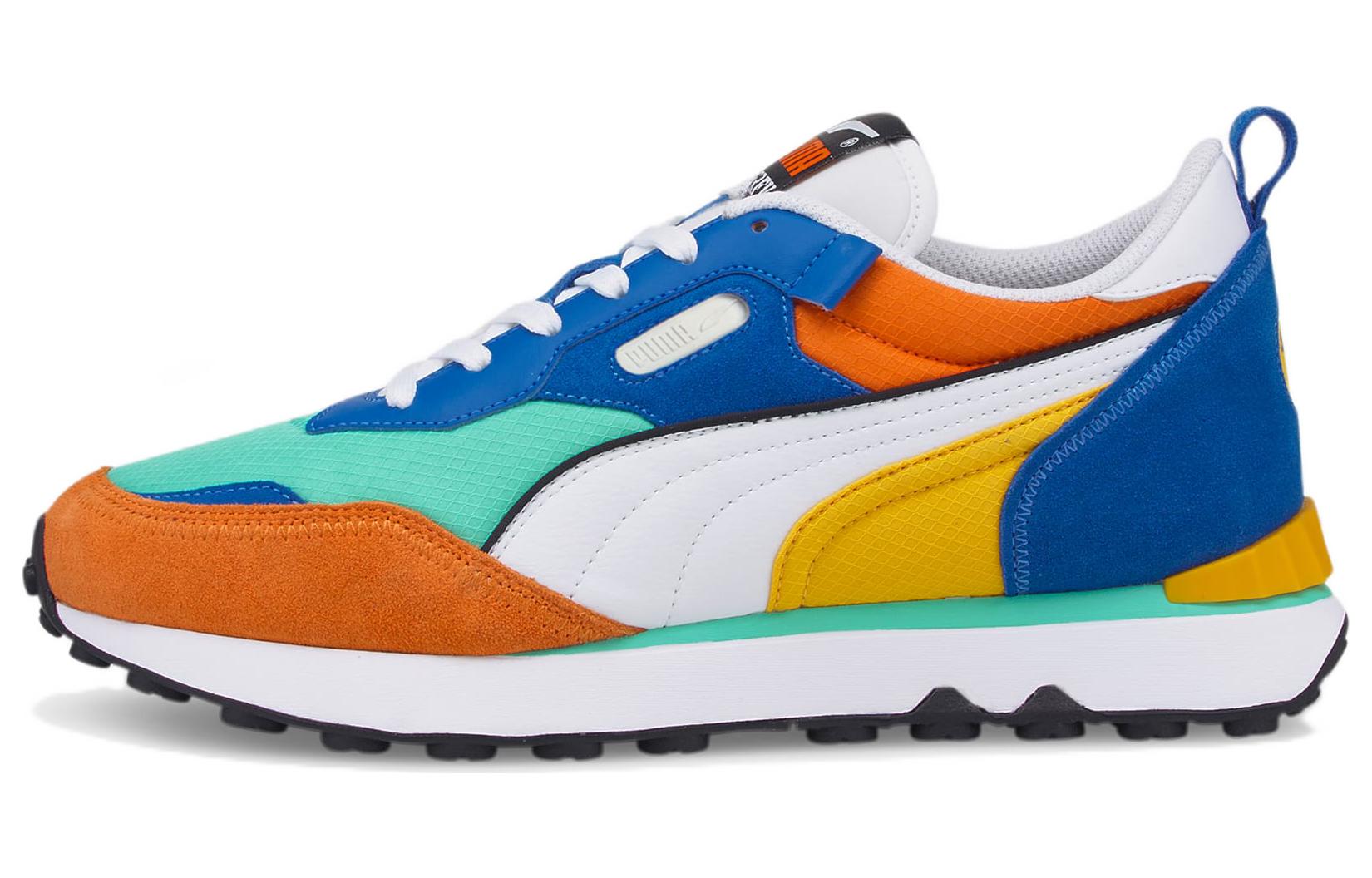Puma Future Rider  Future Vintage - Biscay Green Orange  387672-01 35.5