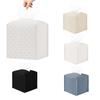Large-Capacity Drawer Box PU Leather Foldable Tissue Box Modern Square Tissue Box  Car