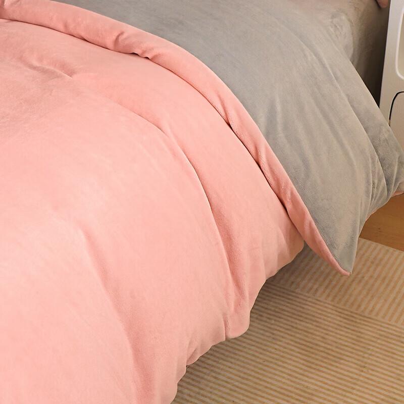 HLA Milk Fleece Winter Duvet Cover
