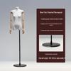 Korean Style Flat Body Female Mannequin with Wide Shoulders for Women's Clothing Display