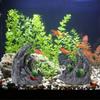 2pcs/set Lifelike Simulated Ravine Ornament Decorative Rockery Stone Ornaments  Aquarium