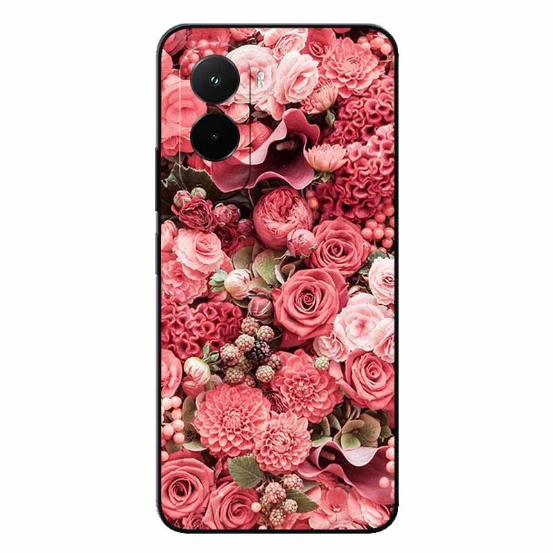 Soft Case For Xiaomi Poco M7 4G Cartoon Back Cover For PocoM7 M7 Silicone Bumper Protective Shockproof Capa Pocom7 4G Lion Coque