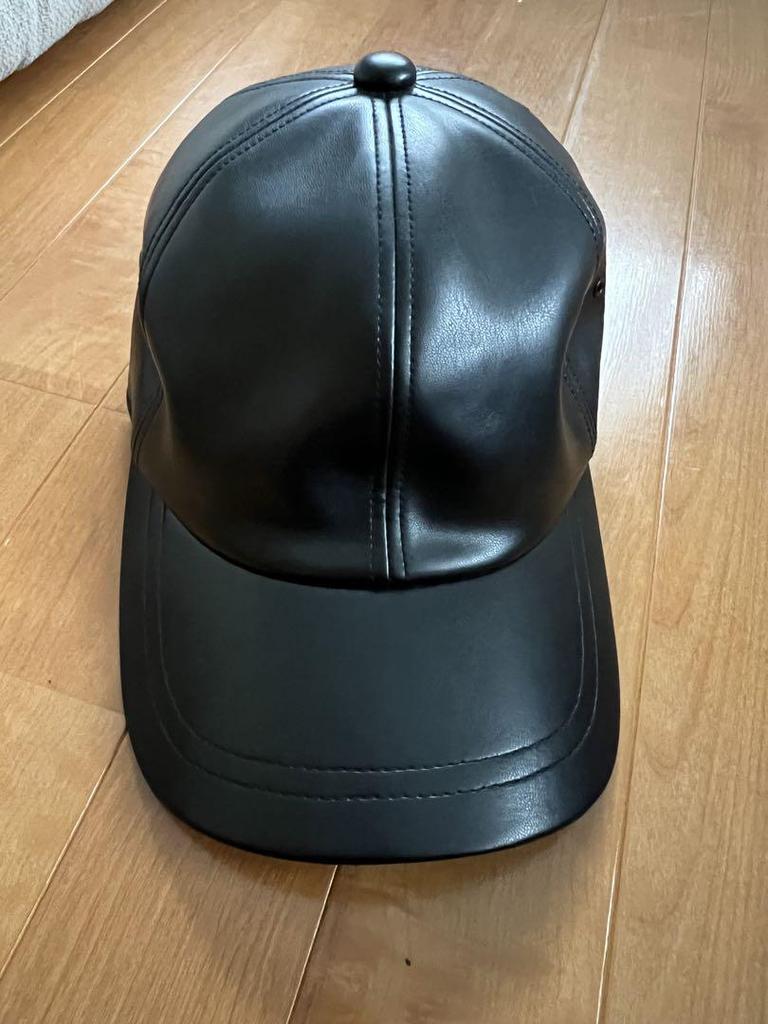 [USED] CPH X Takahiro Kawashima Black Leather Cap