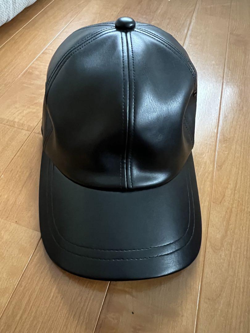 

[USED] CPH x Takahiro Kawashima Black Leather Cap