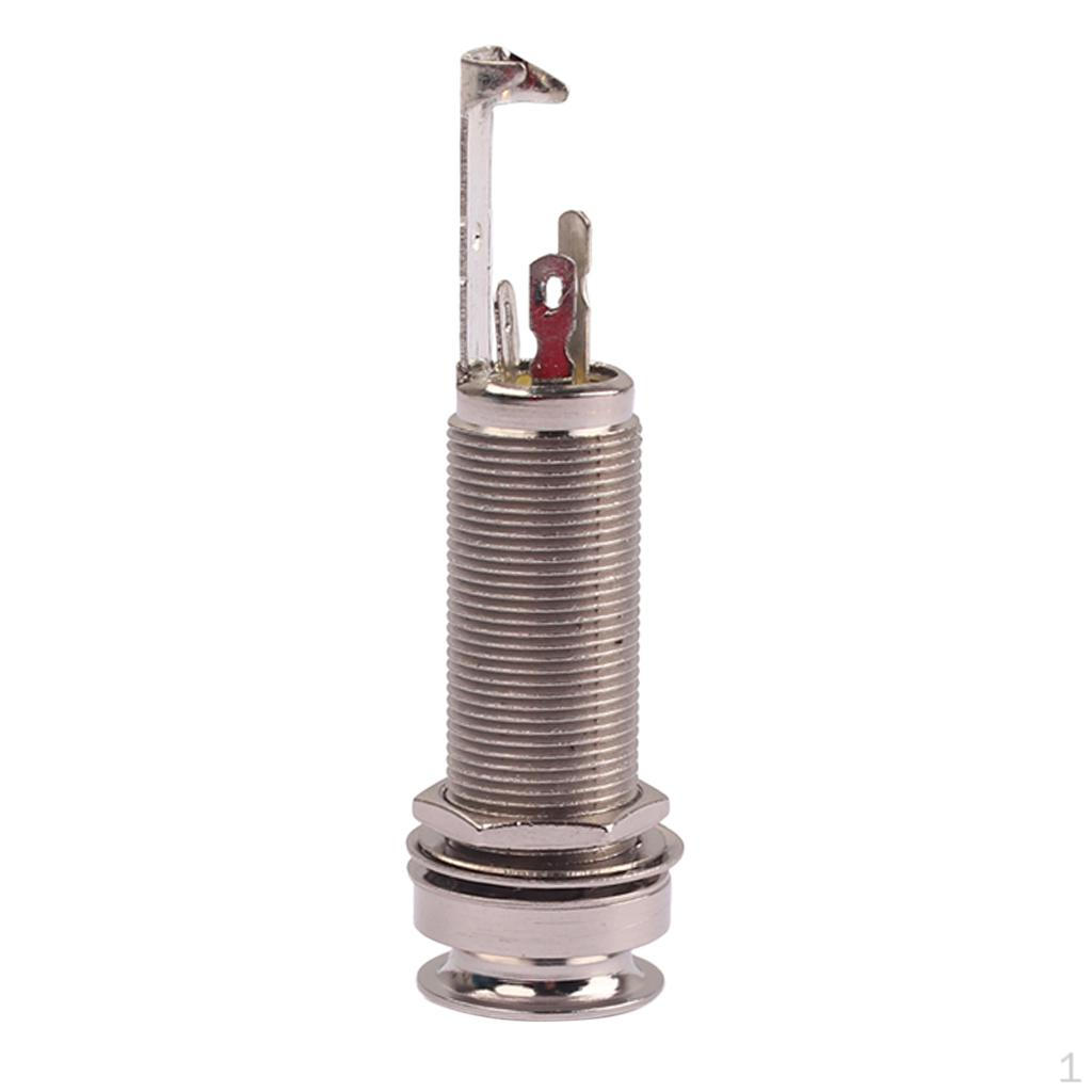 

GT223 латунный резьбовой цилиндрический гитарный стереоразъем для бас-мандолины