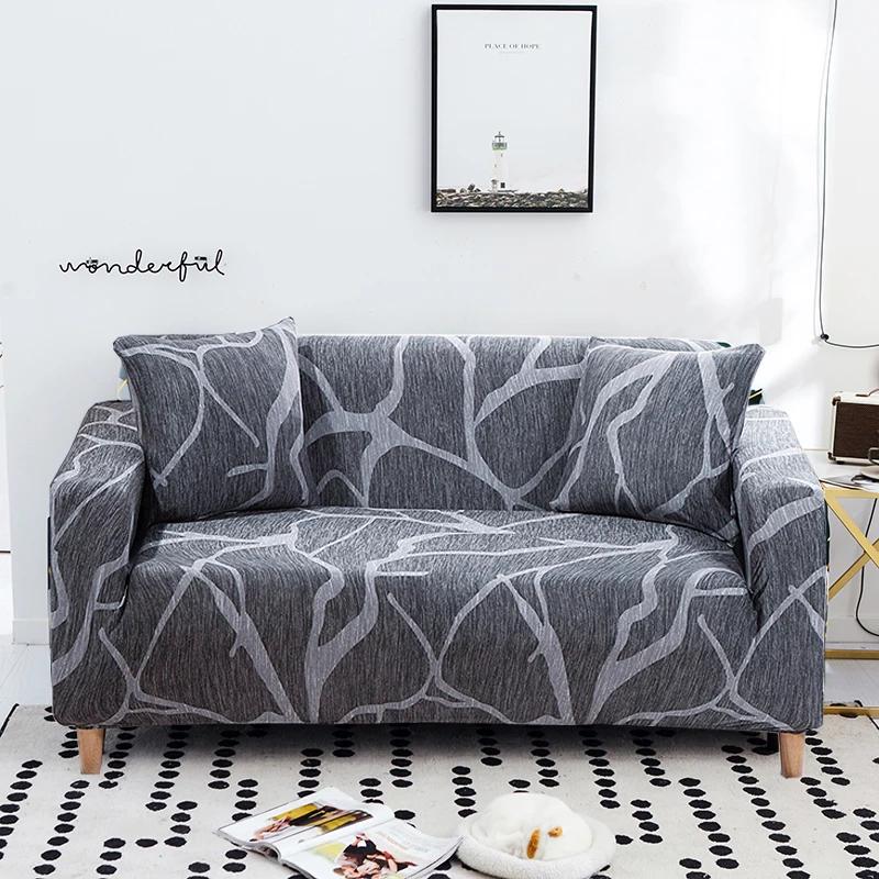 Elastic cover set for living room sofa towel Slip-resistant sofa covers for pets strech sofa Slipcover