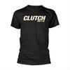 Clutch EST-91 Vintage Logo Black T-Shirt