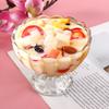 Flowers Shape Ice Cream Bowl Transparent Goblet Dessert Cup Cocktail Glass  Milkshake