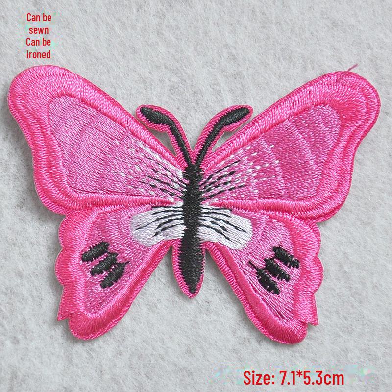 Cartoon Embroidery Patch Set for Clothing: Jeans, Down Jackets, and Repair