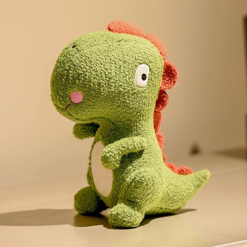 

Cute cute dinosaur small Tyrone plush toy pillow sleeping doll for girl doll gift girl birthday gift 25cm зелёный