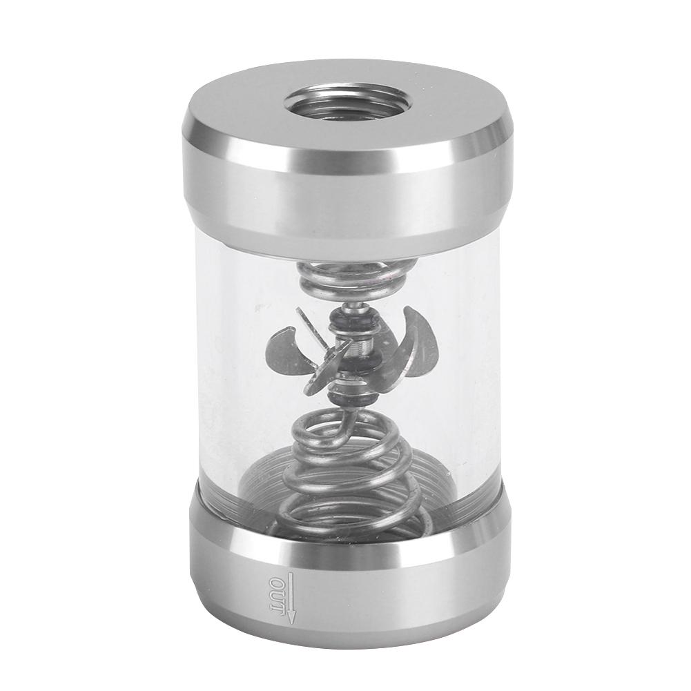 

SLJ JX1 Water Flow Meter Computer Cooling System Water Flow Indicator(Silver ) срібний