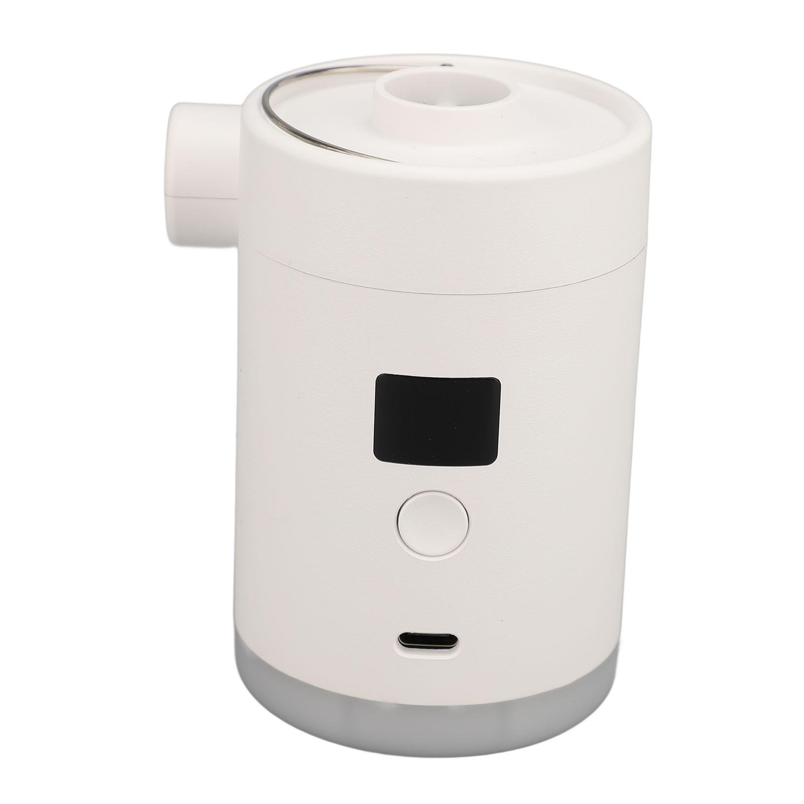 

Надувные изделия Портативный насос Перезаряжаемый электрический надуватель со светодиодным дисплеем и фонариком для матраса