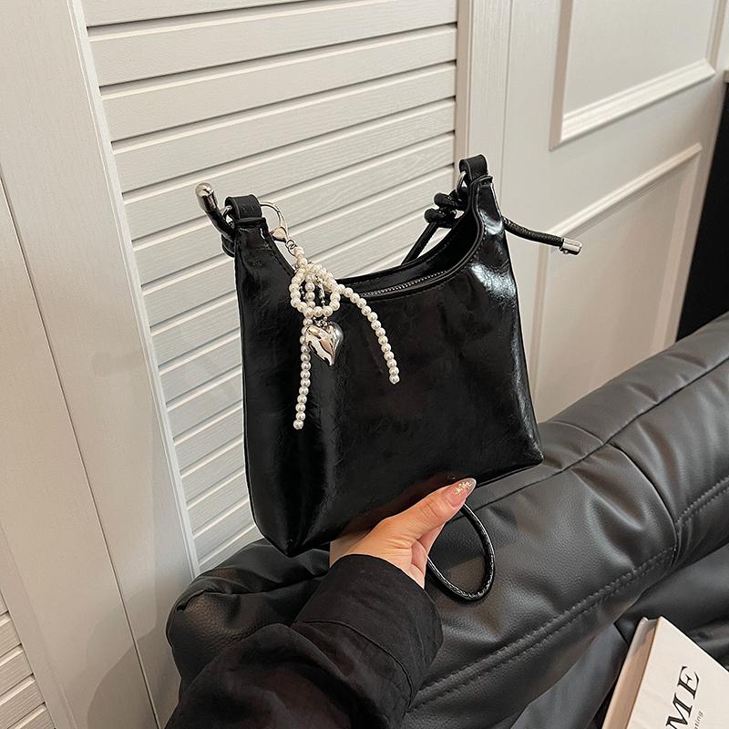 Wrinkled Square Bag for Women's  Summer Korean Edition  Trendy Versatile Shoulder Bag Fashion Crossbody Women's Bag