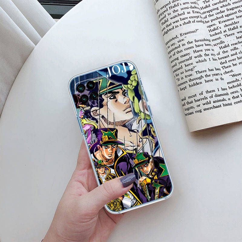 JO33 JoJos Bizarre Adventure Phone Case for Motorola E22S E7 G6 G7 G8 G9 Plus Power Play G10 G20 G04 E30 E40 E22 E20 E13 G22 G23 G Stylus Play