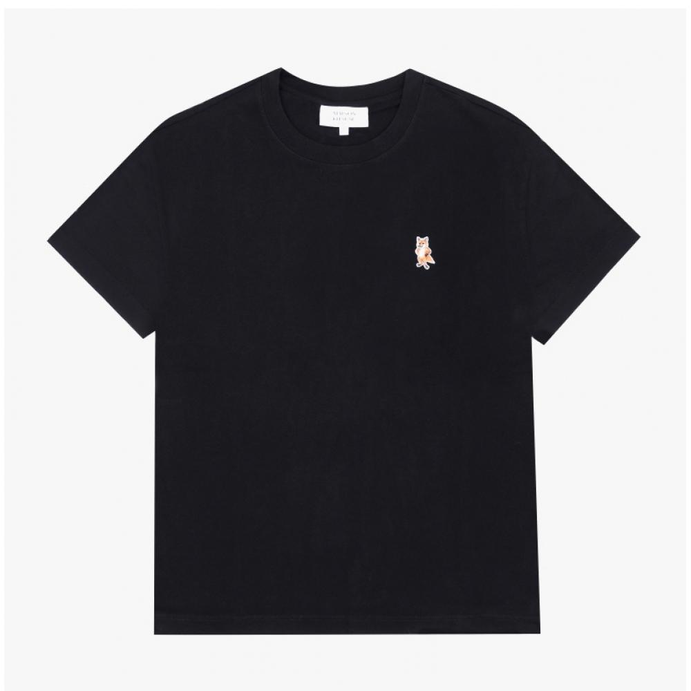 MaiSon KiTSune Men S ShorT Sleeve T ShirT STanding Fox paTch Pm00123kj7026