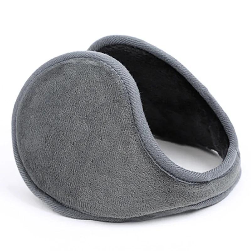 Thicken Winter Unisex Fleece Warm Plush Cloth Earmuffs Ear Warmer Cover Protector