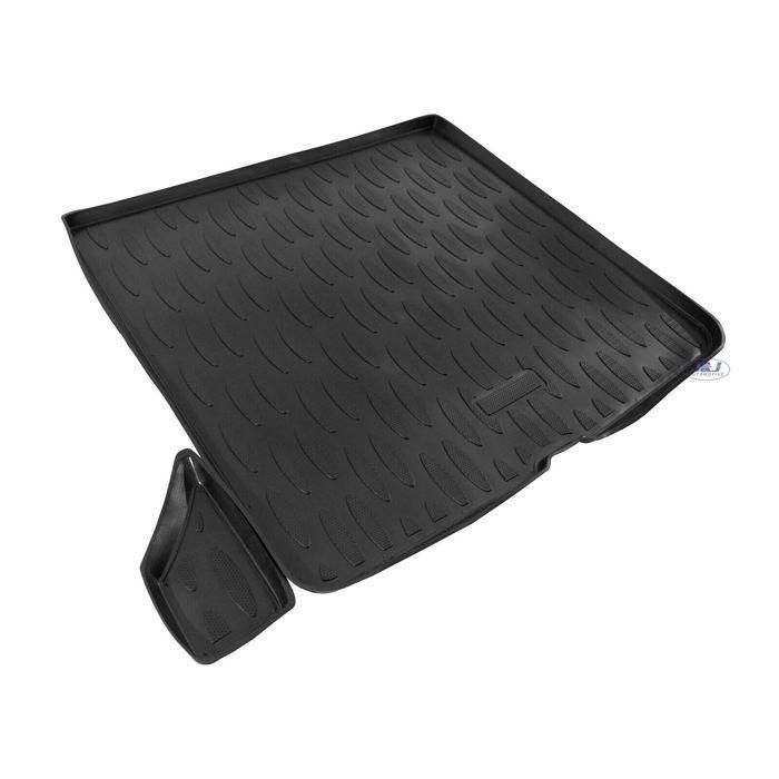 Tapis De Coffre Caoutchouc Premium Pour Dacia Duster 4WD 2017-2023, Bord Haut, Antidérapant, Inodore, Toutes Saisons