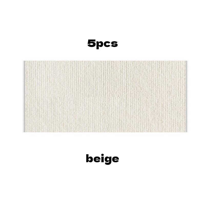 

5Pcs 20x100cm Self Adhesive Stair Tread Mats Non-Slip Water Absorbent Safety Mute Carpet Pad Step Anti-Slip Mat Floor Protection 20x100cm бежевий