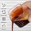 90/120ml Transparent Glass Mug Small Milk Cup With Scale Coffee Cup Measuring Mini Espresso Cup Baking Tools Home Glassware