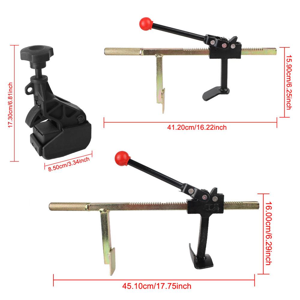 Universal Car Tire Change Rod Removal Tools Insert Tire Set Manual Tire Changer Bead Breaker Garage Tools, Tyre Clamp Optional