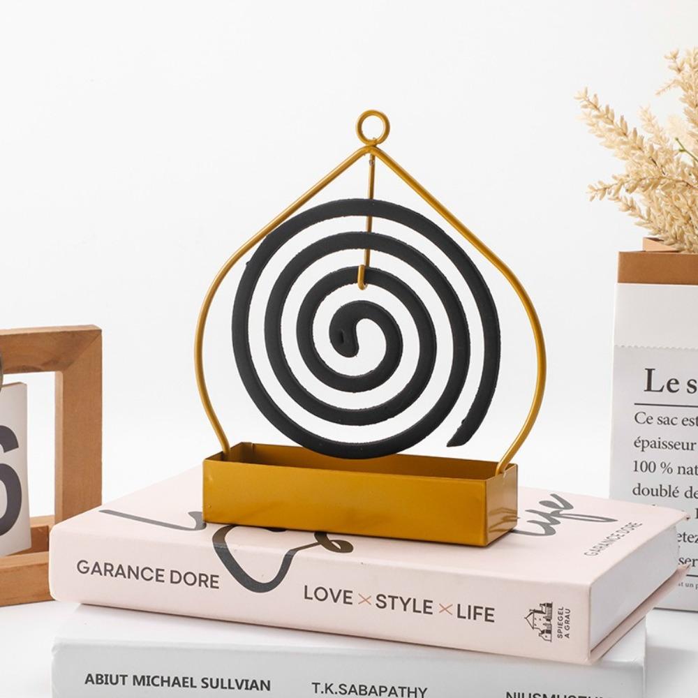 Hanging Type Mosquito Coil Holder Anti Mosquito With Tray Coil Tray Creative Household Mosquito Incense Rack Home Indoor Bedroom