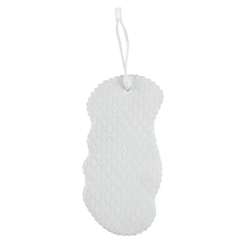 

Fiber Body Scrub Bath Sponge Exfoliating Brush Magic Bathroom Products Household Merchandises Universal For The Whole Family білий