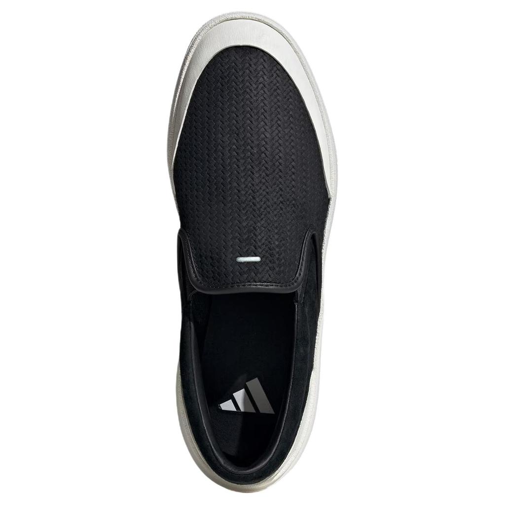 Adidas Fos Labcourt Light Slip-On Classic Comfortable Skate Shoes Unisex Sneakers Black White KJ4576